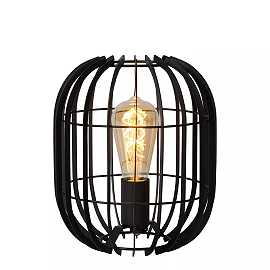 REDA table lamp Ø22 cm 1xE27 40 W black (Lucide)