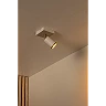 REGINA ceiling spotlight 1xGU10 taupe (Lucide)