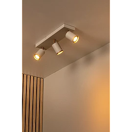 REGINA ceiling spotlight 40 cm 3xGU10 taupe (Lucide)
