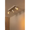REGINA ceiling spotlight 40 cm 3xGU10 taupe (Lucide)