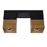 RENATE flush ceiling light 32 cm 2 x E27 brass/black (Lucide)