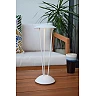 RENEE rechargeable outdoor table lamp Ø12.3 cm LED 2.2W Dim-to-warm IP54 white (Lucide)