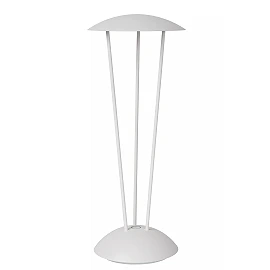 RENEE rechargeable outdoor table lamp Ø12.3 cm LED 2.2W Dim-to-warm IP54 white (Lucide)