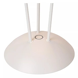 RENEE rechargeable outdoor table lamp Ø12.3 cm LED 2.2W Dim-to-warm IP54 white (Lucide)