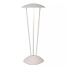 RENEE rechargeable outdoor table lamp Ø12.3 cm LED 2.2W Dim-to-warm IP54 white (Lucide)