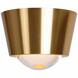 RIGON griestu lampa LED 7W 3000K matēta zelta/misiņa (Lucide)