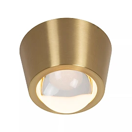 RIGON griestu lampa LED 7W 3000K matēta zelta/misiņa (Lucide)