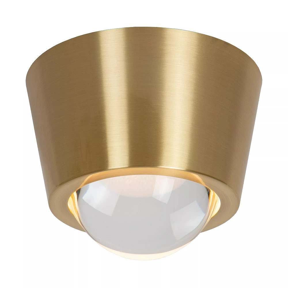RIGON griestu lampa LED 7W 3000K matēta zelta/misiņa (Lucide)