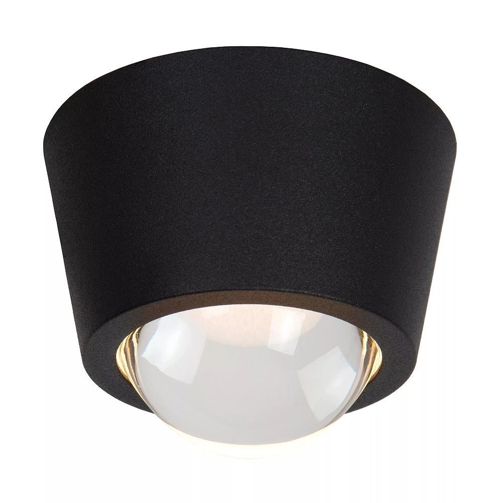 RIGON griestu lampa LED 6W 3000K melna (Lucide)