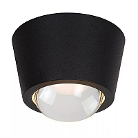 RIGON griestu lampa LED 6W 3000K melna (Lucide)