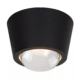 RIGON griestu lampa LED 6W 3000K melna (Lucide)