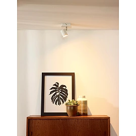 RILOU ceiling spotlight GU10 LED 1x5W 3000K white (Lucide)
