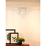 RILOU ceiling spotlight GU10 LED 2x5W 3000K white (Lucide)