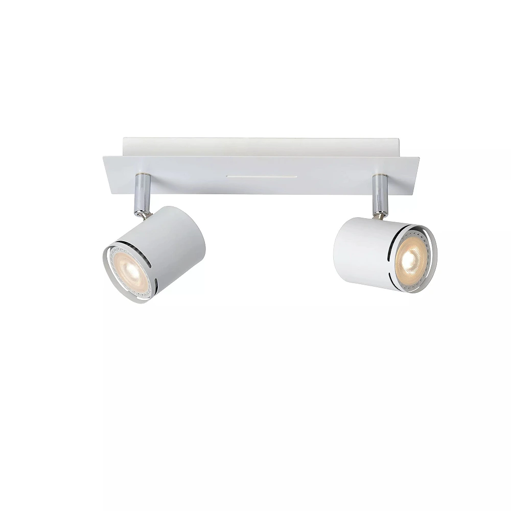 RILOU ceiling spotlight GU10 LED 2x5W 3000K white (Lucide)