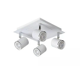RILOU ceiling spotlight GU10 LED 4x5W 3000K white (Lucide)