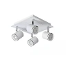 RILOU ceiling spotlight GU10 LED 4x5W 3000K white (Lucide)