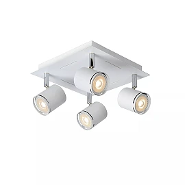 RILOU ceiling spotlight GU10 LED 4x5W 3000K white (Lucide)