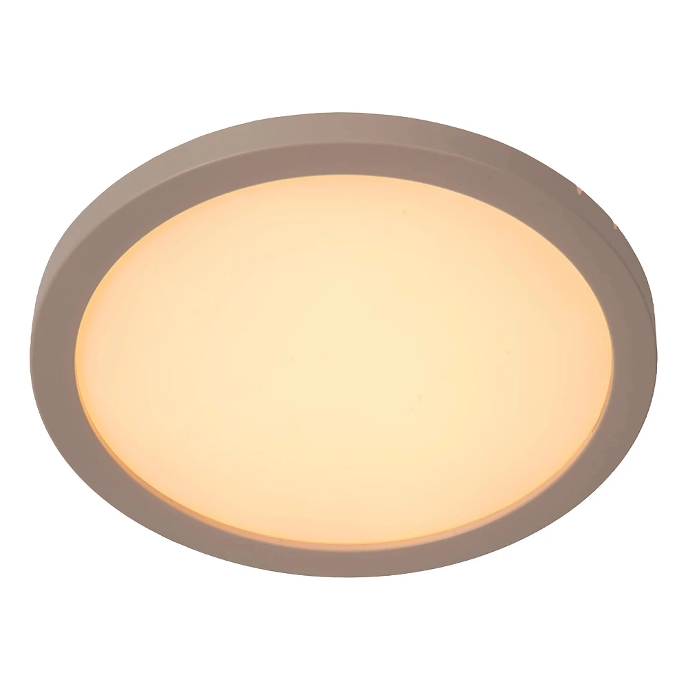 RINUS bathroom LED CCT ceiling light Ø19 cm 9.5 W IP44 opal (Lucide)