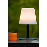 RIO rechargeable outdoor table lamp Ø15.5 cm LED RGB IP44 multicolor (Lucide)