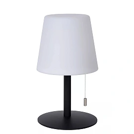 RIO uzlādējama āra galda lampa Ø15,5 cm LED RGB IP44 daudzkrāsu (Lucide)