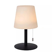 RIO uzlādējama āra galda lampa Ø15,5 cm LED RGB IP44 daudzkrāsu (Lucide)