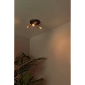 RITMO ceiling spotlight 3xGU10 (MR11) matt gold / brass (Lucide)