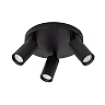 RITMO ceiling spotlight 3xGU10 (MR11) black (Lucide)