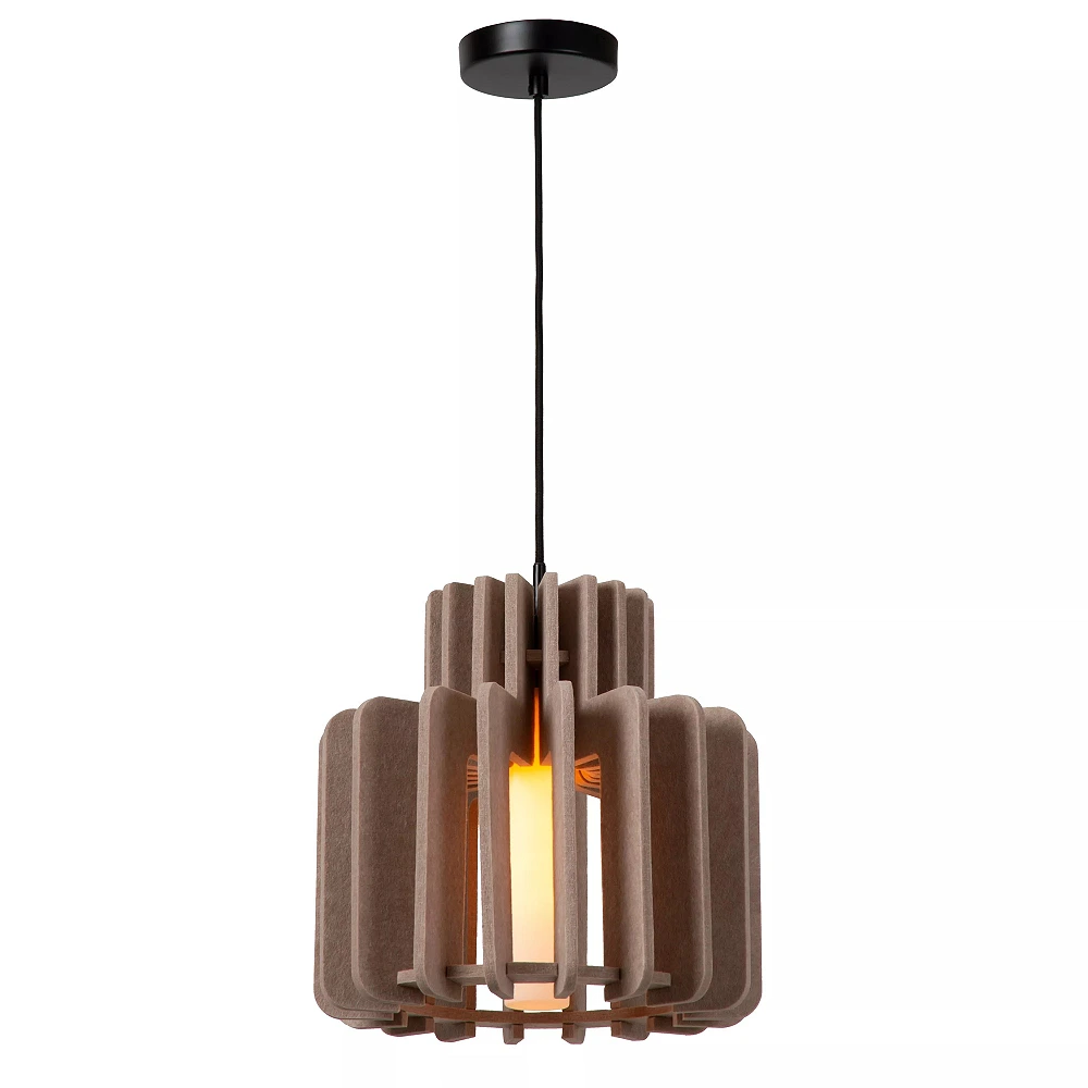 ROLLO Pendant light 1x40W E27 taupe (Lucide)