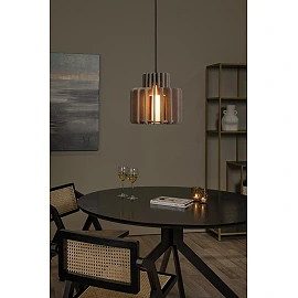 ROLLO Pendant light 1x40W E27 taupe (Lucide)