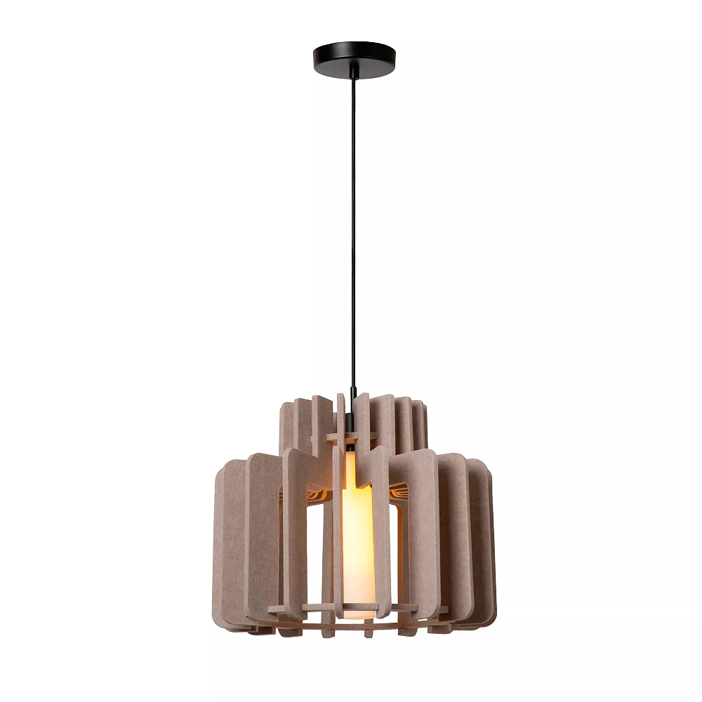 ROLLO Pendant light 1x40W E27 taupe (Lucide)