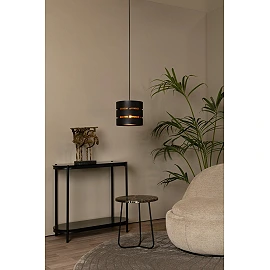 ROSAS Pendant light Ø26 cm 1xE27 black (Lucide)