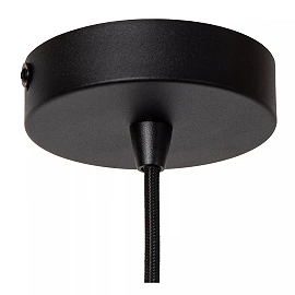 ROSAS Pendant light Ø26 cm 1xE27 black (Lucide)