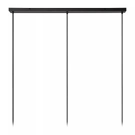 ROSAS piekaramā lampa 130 cm 3 x E27 melna (Lucide)