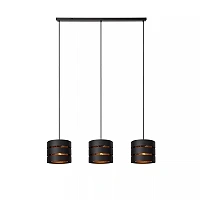 ROSAS piekaramā lampa 130 cm 3 x E27 melna (Lucide)