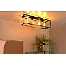 RUBEN Flush ceiling light 4x40W E27 Black (Lucide)