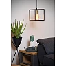 RUBEN Pendant light 1x40W E27 Black (Lucide)