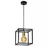 RUBEN Pendant light 1x40W E27 Black (Lucide)