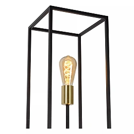 RUBEN Floor lamp 3x40W E27 Black (Lucide)