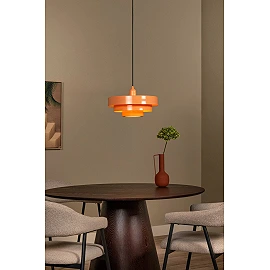 RUNA pendant light Ø 35 cm 1xE27 pink (Lucide)