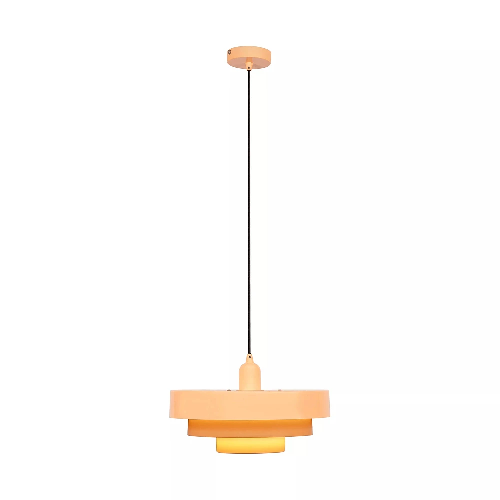 RUNA pendant light Ø 35 cm 1xE27 pink (Lucide)