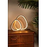 SAMLING table lamp LED dimmable CCT 16W taupe (Lucide)