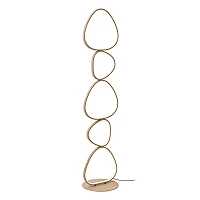 SAMLING LED CCT floor lamp 48 W 2100 lm taupe (Lucide)