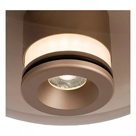 SANTIAGO griestu lampa Ø23 cm LED 10W CCT dzintara (Lucide)