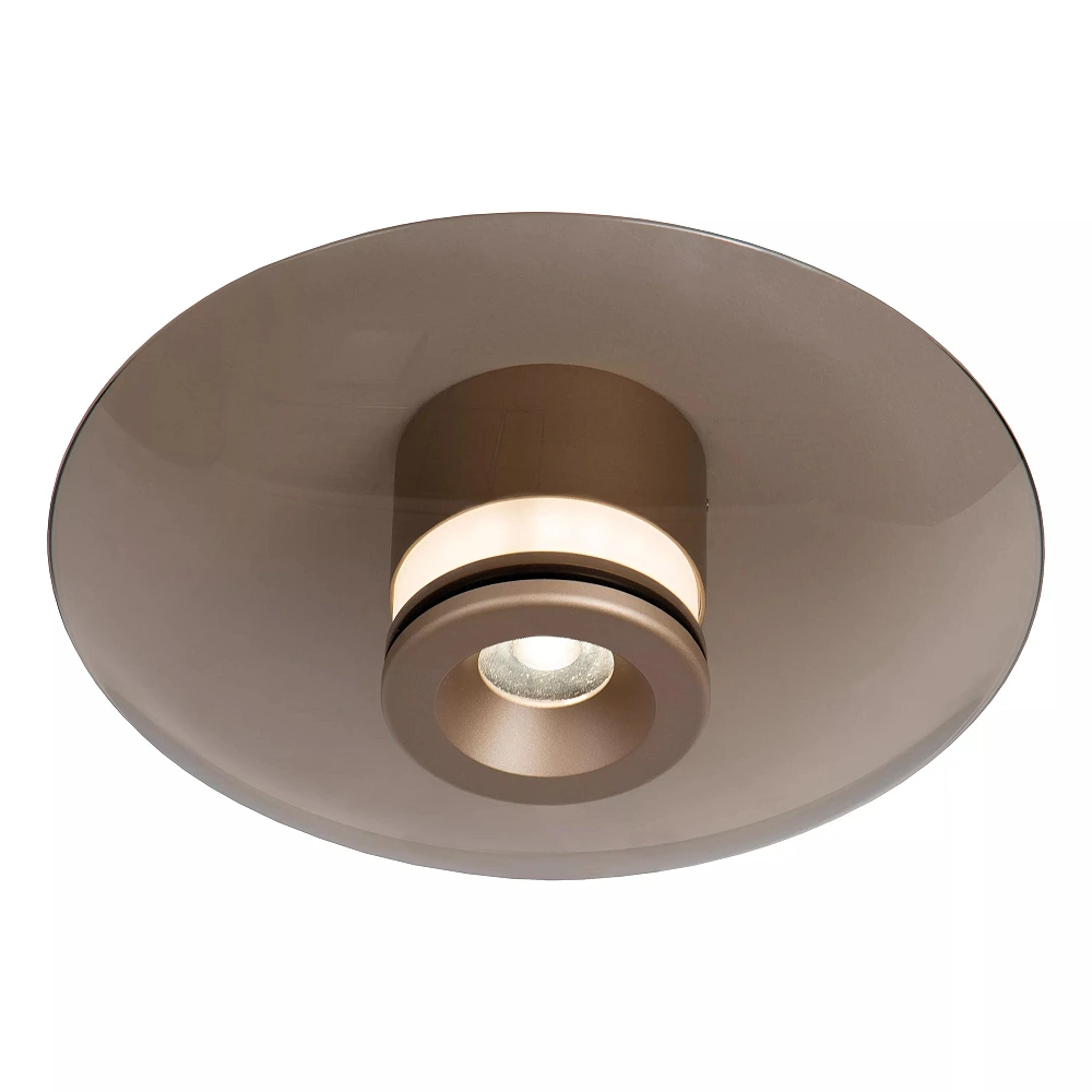 SANTIAGO griestu lampa Ø23 cm LED 10W CCT dzintara (Lucide)