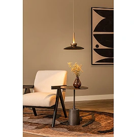 SANTIAGO piekaramā lampa Ø32 cm LED 16W CCT dzintara (Lucide)