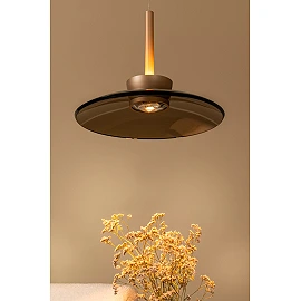 SANTIAGO piekaramā lampa Ø32 cm LED 16W CCT dzintara (Lucide)