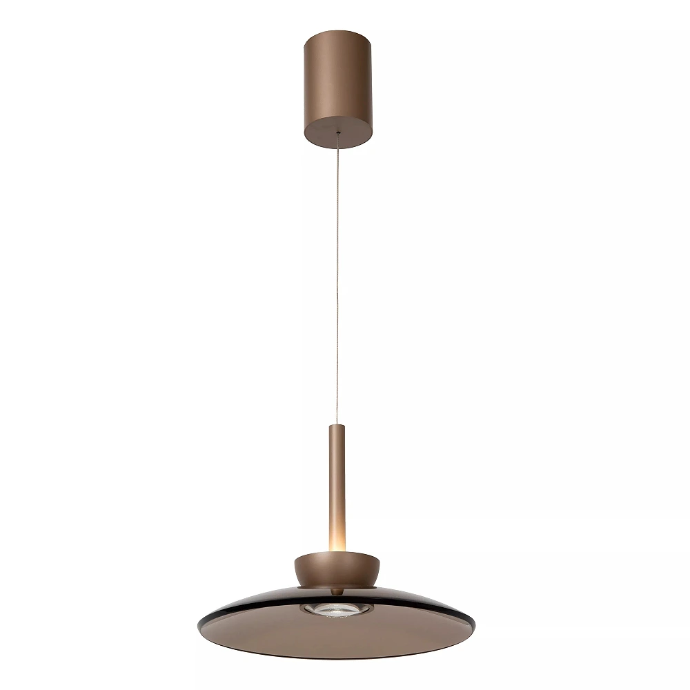 SANTIAGO piekaramā lampa Ø32 cm LED 16W CCT dzintara (Lucide)