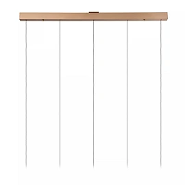 SANTIAGO piekaramā lampa 150 cm 5 x 10W LED CCT dzintara (Lucide)
