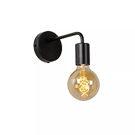 SCOTT wall light 1 x 40 W E27 black (Lucide)