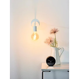 SCOTT wall light 1xE27 40 W white (Lucide)